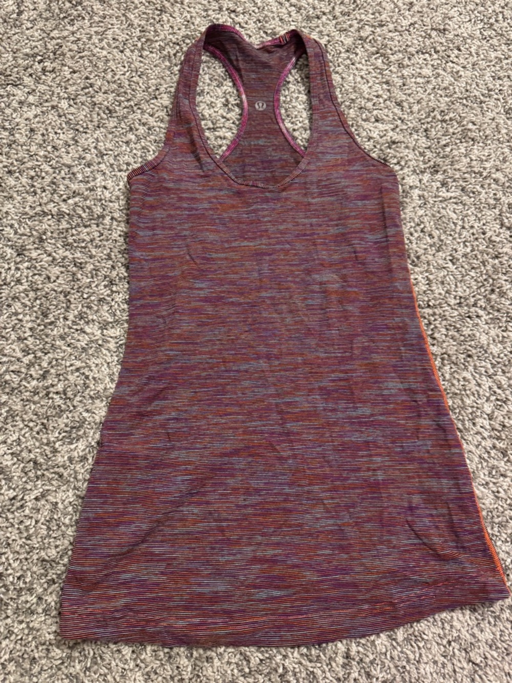 lululemon athletica Multicolor Space-Dye Racerback Tank